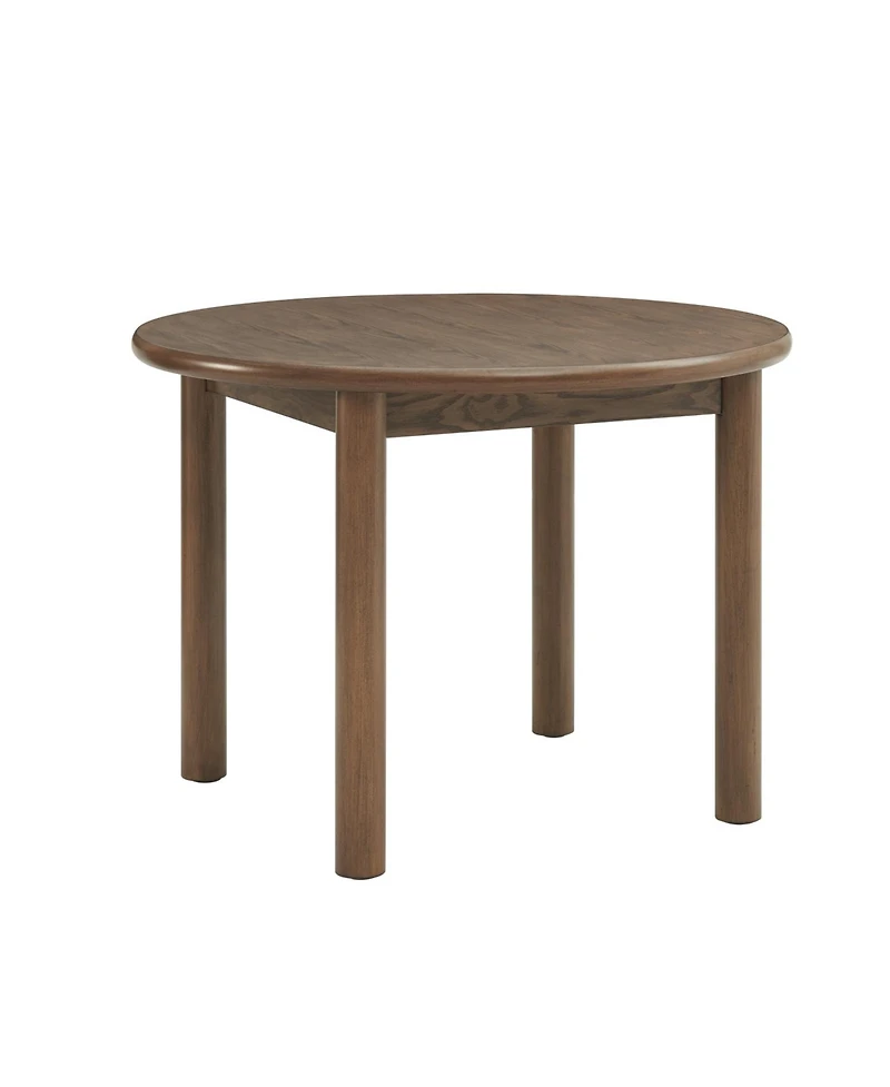 Streamdale 42" Round Retro Dining Table with Solid Wood Legs