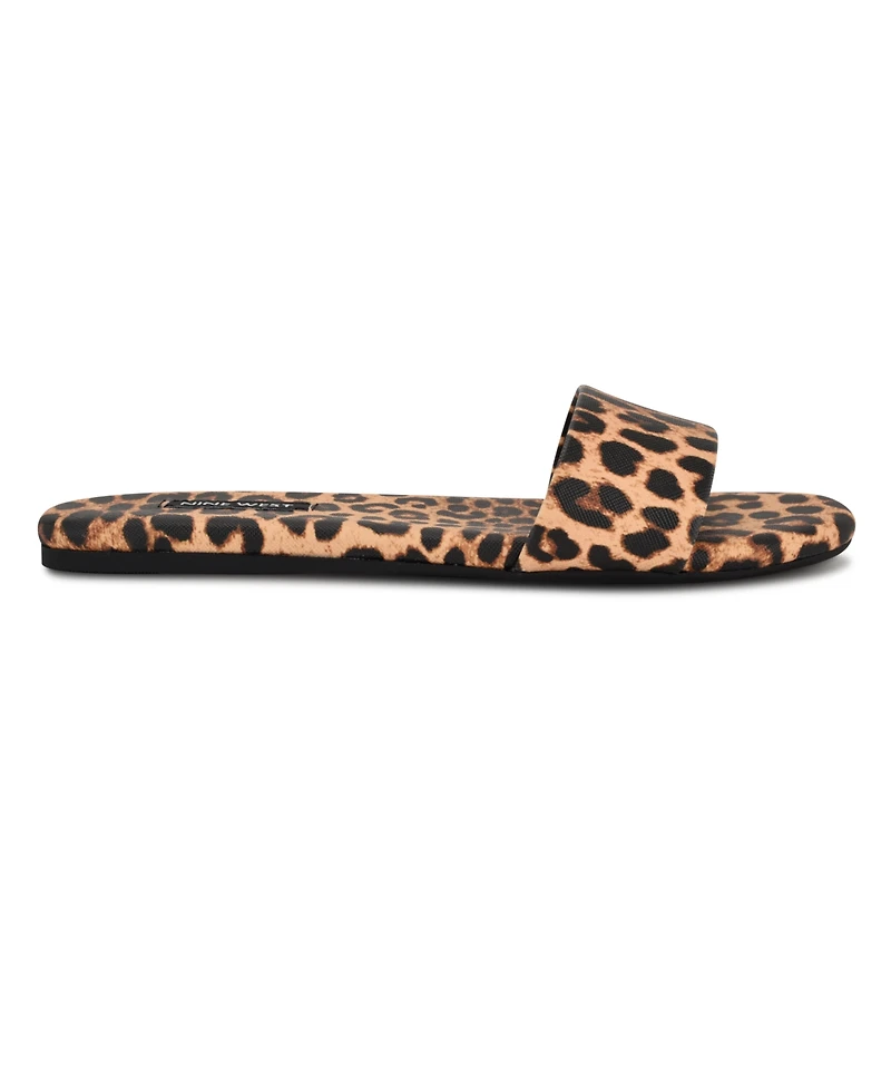 Nine West Women's Lolipop Flat Slide Sandals