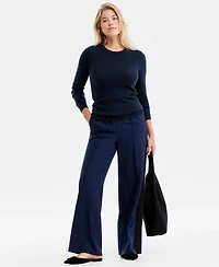 Charter Club Women's Long-Sleeve 100% Cashmere Crewneck Sweater, Macy's Exclusive