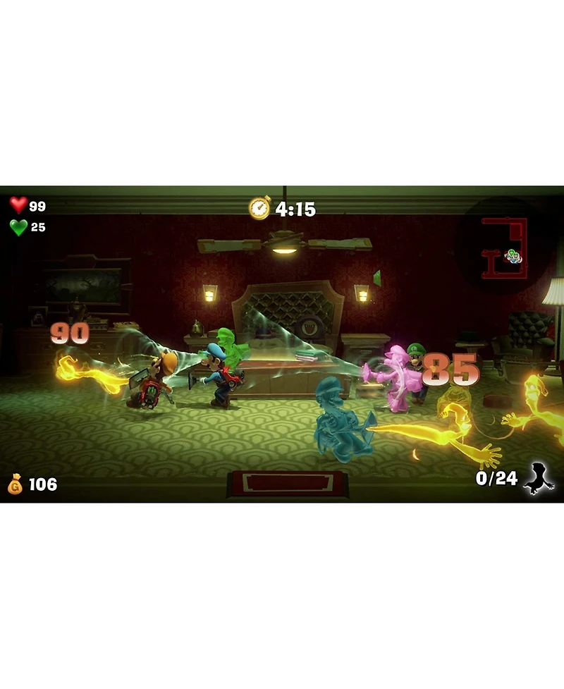 Nintendo Switch Oled Console Mario Kart 8 Deluxe Bundle with Luigi's Mansion 3, MightySkins Console and Controller Skin Voucher