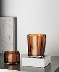 Orrefors Reed Crystal Votive Holder, Medium