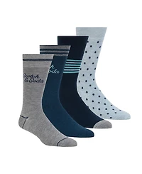 Scotch & Soda Men's 4-Pack Patterned Dress Socks
