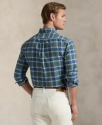 Polo Ralph Lauren Men's Classic-Fit Plaid Oxford Shirt