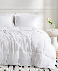 Truly Soft Garment Wash Solid 2-Pc. Comforter Set, Twin/Twin Xl