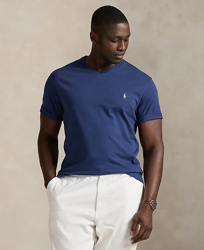 Polo Ralph Lauren Men's Big & Tall Jersey V-Neck T-Shirt