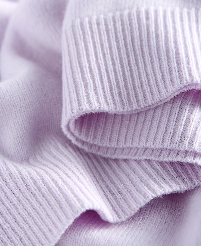 Charter Club Women's 100% Cashmere Crewneck Short-Sleeve Sweater, Macy's Exclusive