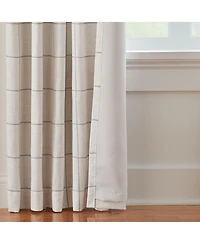 Elrene Home Fashions Brighton Windowpane Plaid Blackout Window Curtain Panel