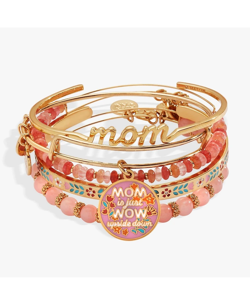 Mother's Day Floral Bracelet Set of 5