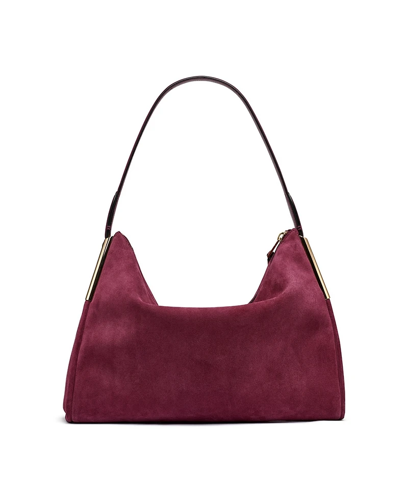 Karl Lagerfeld Paris Valerie Suede Hobo