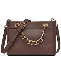 Karl Lagerfeld Paris Savoie Leather Crossbody