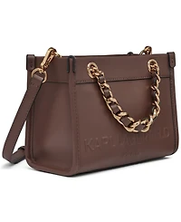 Karl Lagerfeld Paris Savoie Leather Crossbody
