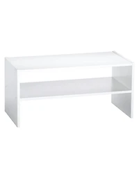 ClosetMaid 24 Inch Wide Horizontal Stackable Closet Storage Organizer, White