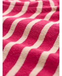 Celtic & Co. Women's Striped Knitted Crew Neck Tee