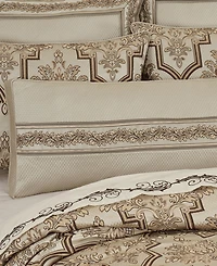 J Queen New York Gold Coast Bolster Decorative Pillow, 15" x 52"