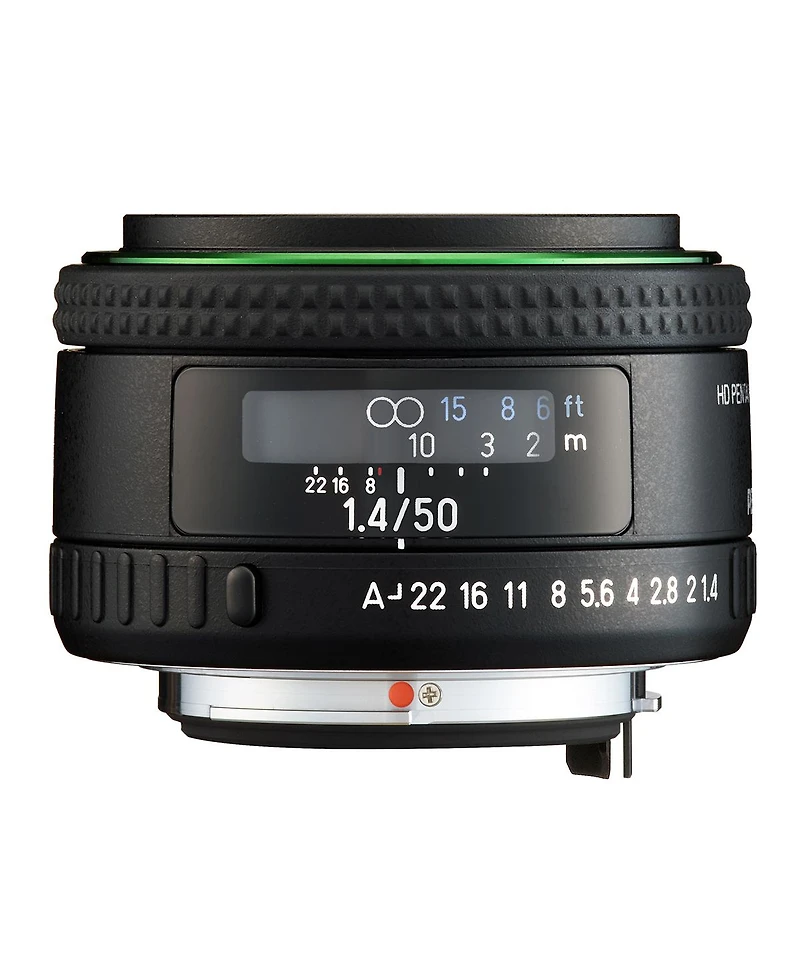 Pentax Hd Fa 50mm f/1.4 Lens, Black