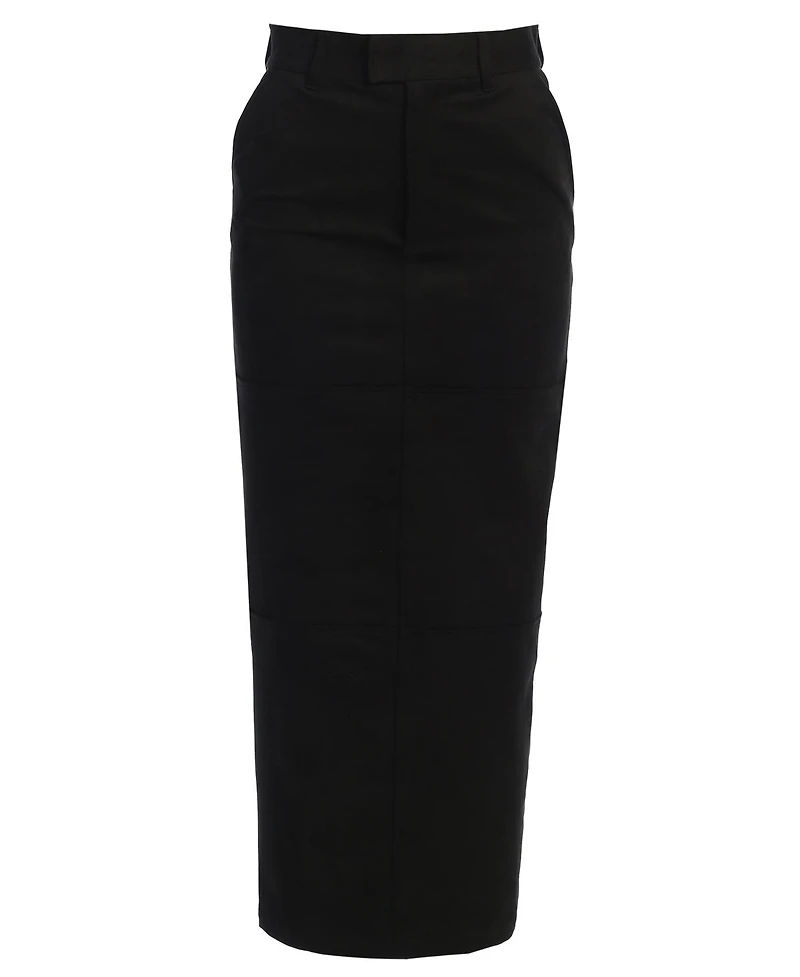 Jluxlabel Women's Joy Suede Maxi Skirt