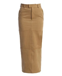 Jluxlabel Women's Joy Suede Maxi Skirt