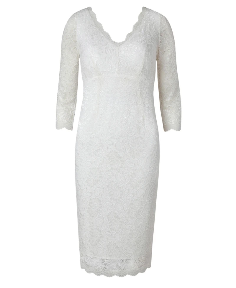 Alie Street London Women's Anya Lace Dress (Ivory)