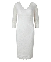 Alie Street London Women's Anya Lace Dress (Ivory)