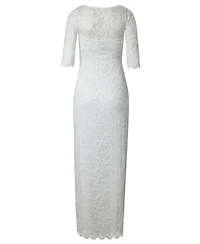 Alie Street London Women's Lila Gown Long (Ivory)