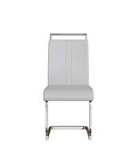 Streamdale Upholstered C-leg Modern Dining Side Chair (Set of 2)