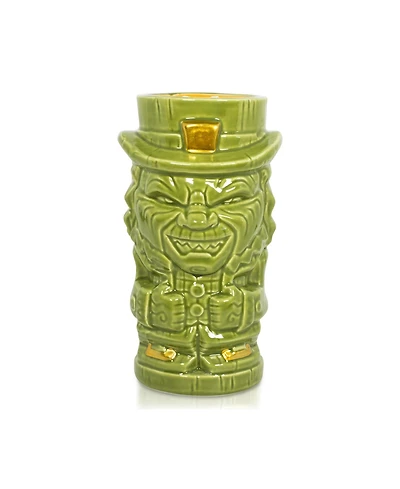 Geeki Tikis Leprechaun Character Horror Movie Tiki Mug | Geeki Tikis Horror Series Official Leprechaun Collectible Ceramic Tiki Style Cup | Holds 18 O