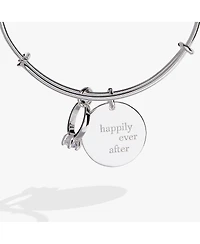 Happily Ever After Duo Charm Bangle Bracelet