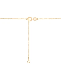 Sky Blue Topaz Bezel Circle 18" Pendant Necklace (3-3/4 ct. t.w.) in 14k Gold