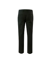 Elie Balleh Big Boys Black Slim Fit Dress Pants