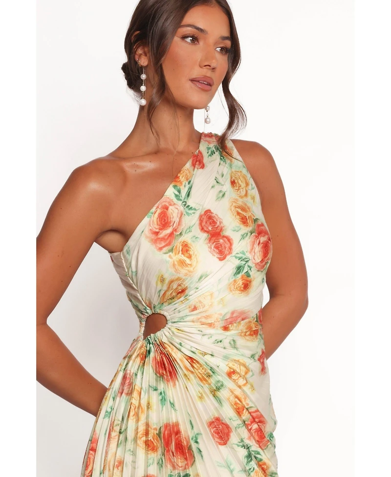 Petal and Pup Women's Kleo One Shoulder Maxi Dress