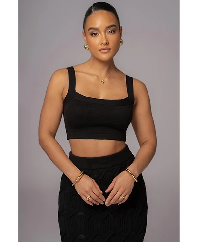 Jluxlabel Women's Darlah Knit Crop Top