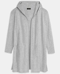 Charter Club Women's 100% Cashmere Open-Front Hoodie, Macy's Exclusive