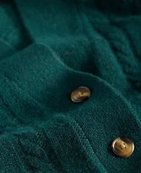 Charter Club Women's 100% Cashmere Cable-Knit Cropped Cardigan Sweater, Macy's Exclusive