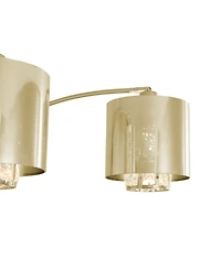 Nova of California 90" Metal Marilyn 3 Light Arc Floor Lamp