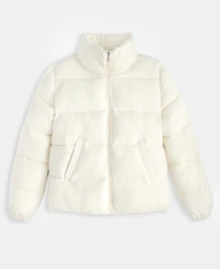 Charter Club Women's Cashmere Puffer Jacket, Macy's Exclusive