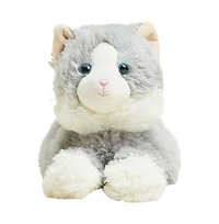Warmies Microwavable French Lavender Scented Plush Gray Cat