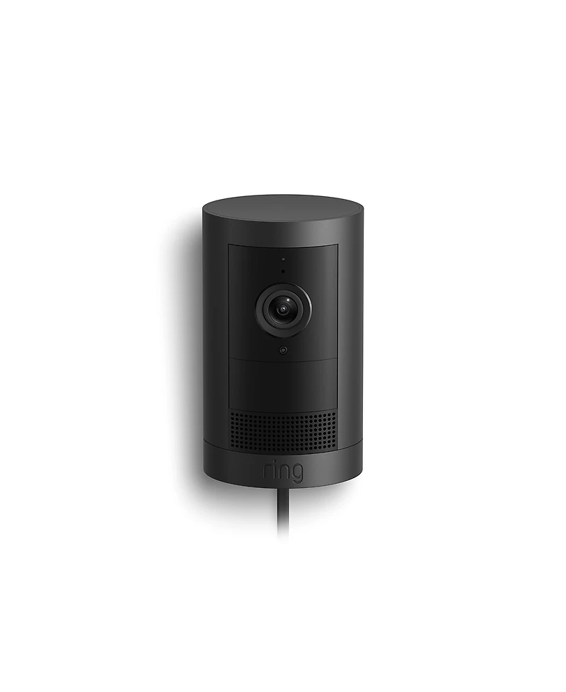 Ring Outdoor Cam Plus Plug-In Black
