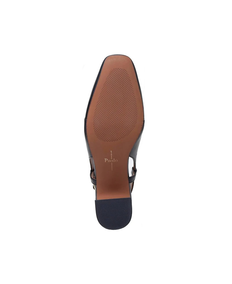 Cirilla | Cuban Heel Posted Slingback Pump