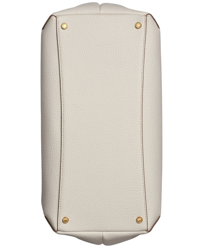 Donna Karan New York Glenwood Leather Shoulder with Tassel Detail