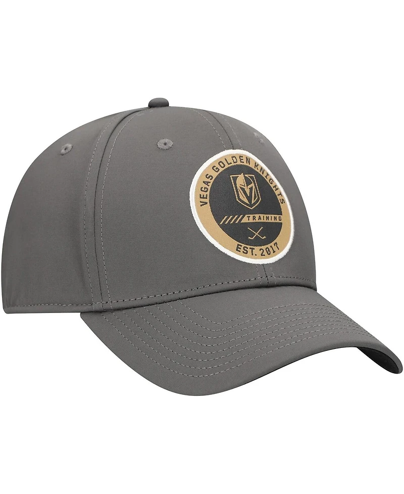 Fanatics Men's Charcoal Vegas Golden Knights Authentic Pro Training Camp Flex Fit Hat