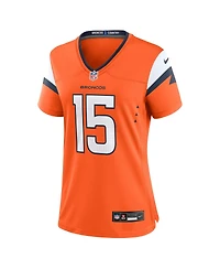 Nike Women's Nik Bonitto Orange Denver Broncos Team Game Jersey