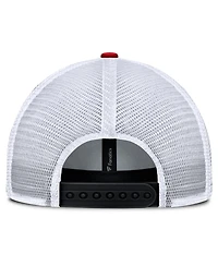 Fanatics Men's Black New Jersey Devils Fundamental One-Time Trucker Adjustable Hat