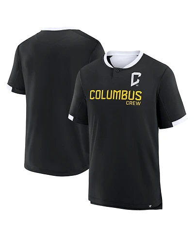 Fanatics Men's Black Columbus Crew Stoppage Time Striker T-Shirt