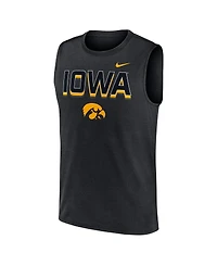 Nike Men's Black Iowa Hawkeyes Primetime Tricode Legend Performance Tank Top