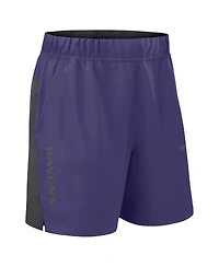 Nike Men's Purple Baltimore Ravens Woven Victory Performance Shorts