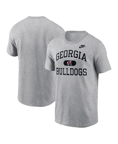 Nike Men's Heather Charcoal Georgia Bulldogs Legacy Alma Mater T-Shirt