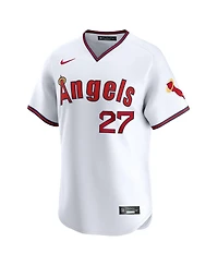 Nike Men's Mike Trout White Los Angeles Angels Alternate Limited Jersey
