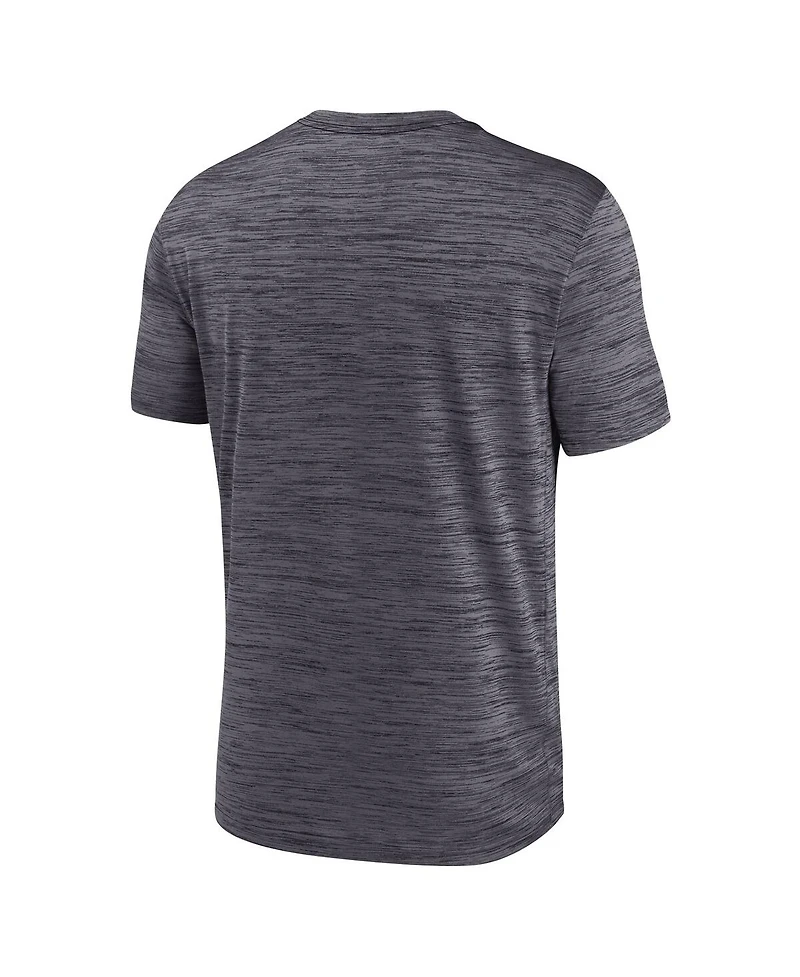 Nike Men's Black Alabama Crimson Tide 2025 Sideline Velocity Performance T-Shirt