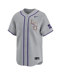 Nike Men's Gray Lsu Tigers Limited Road Wordmark Jersey