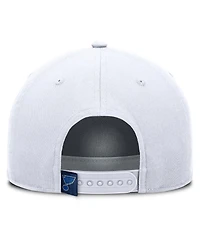Fanatics Men's White St. Louis Blues Rope A-Frame Adjustable Hat